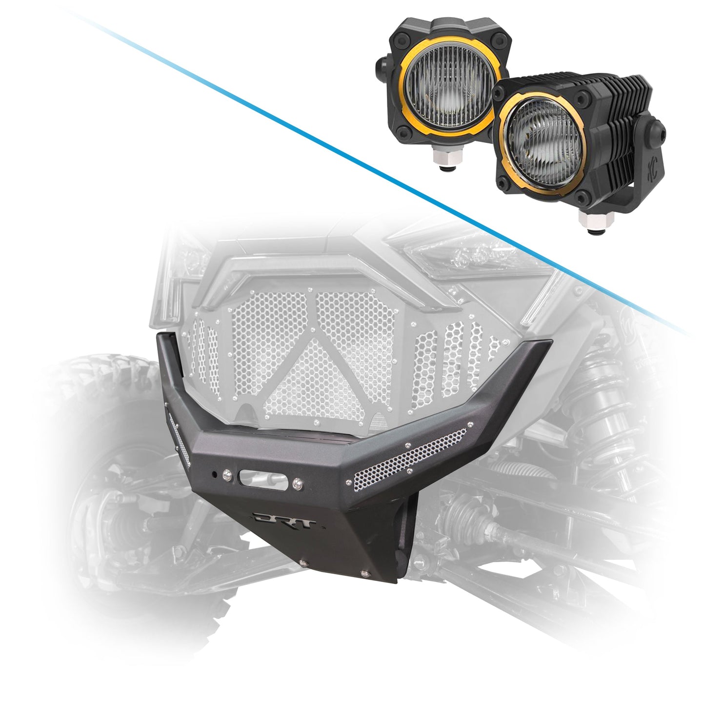 Polaris RZR Pro R / Turbo R 2020-2024 Front Winch Bumper