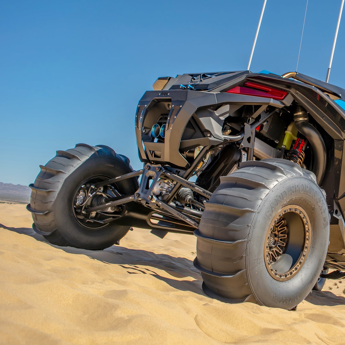 RZR Pro R / Turbo R 2022+ Billet Aluminum Hex Bar Radius Rod Kit