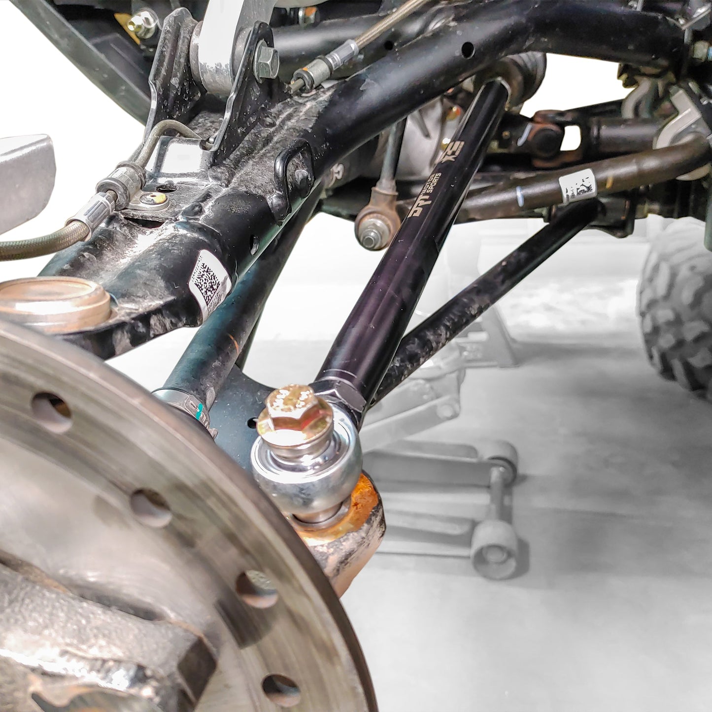 Polaris RZR Turbo S/S4 HD Billet Aluminum Tie Rod Kit, (M16 Rack)