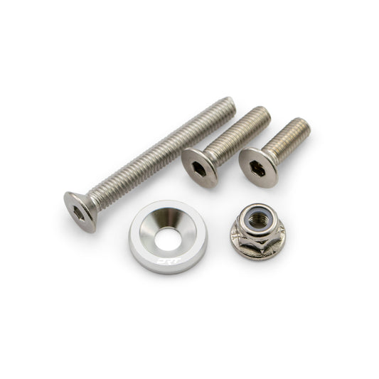 Fender/Rock Washer & Hardware Dress Up Kit - Raw Aluminum