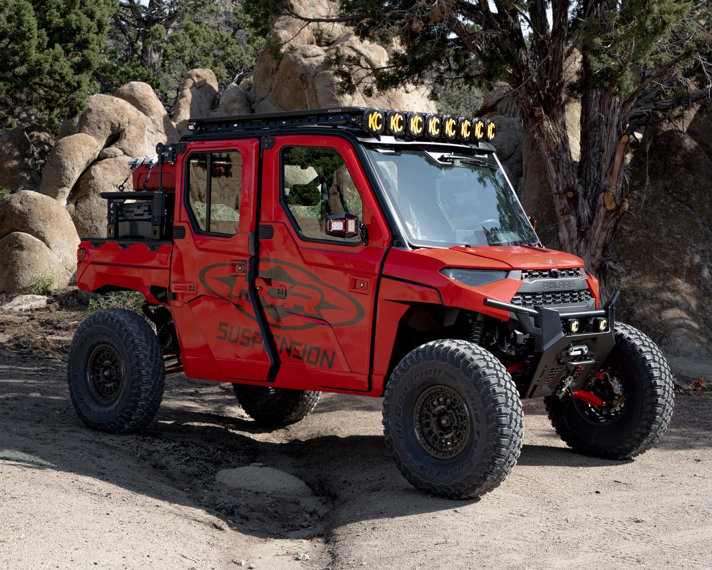 HCR Racing Long Travel Kit with Exit Shocks for Polaris Ranger