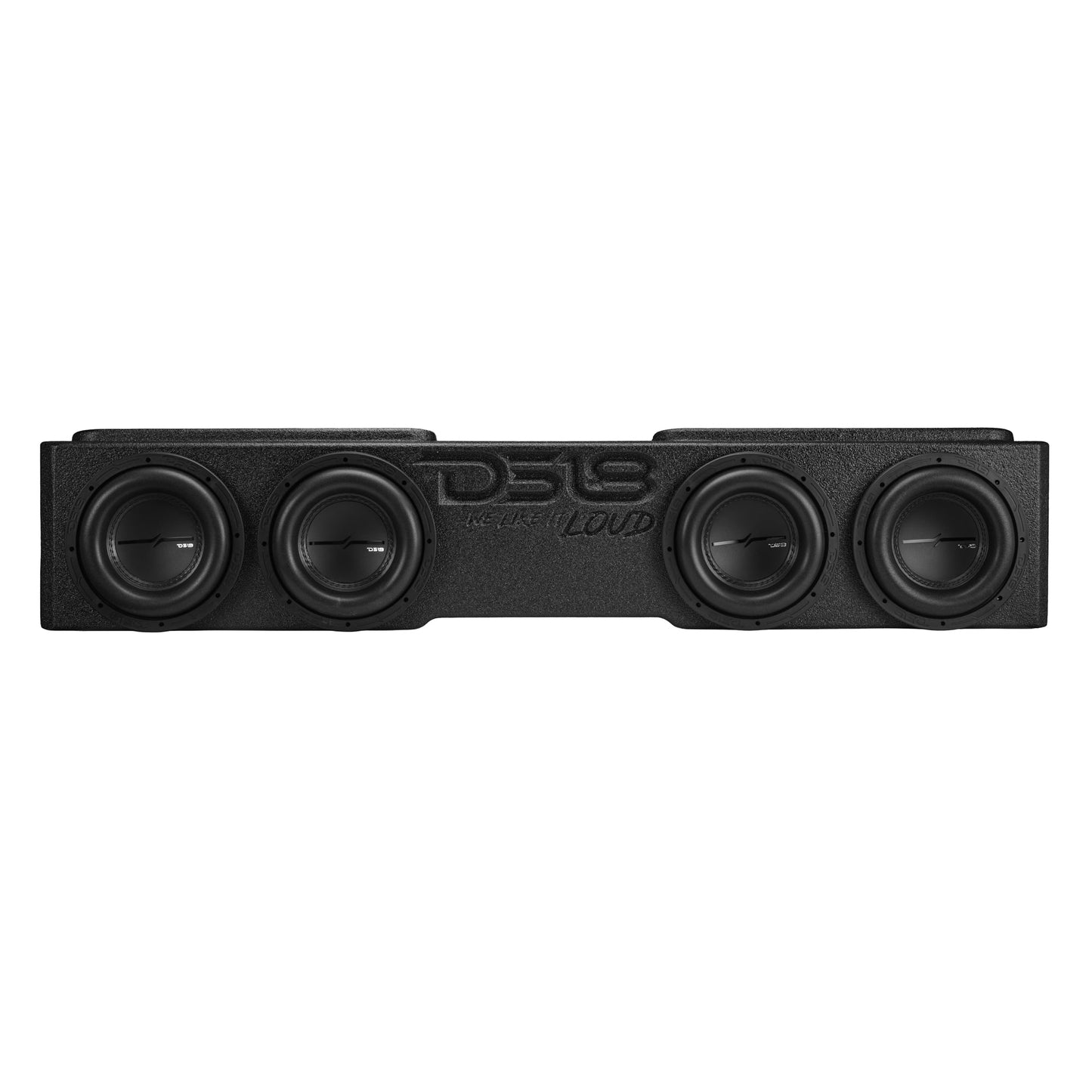 Loaded 4 x 8" Subwoofer Enclosure for Chevy/GMC Crew Cabs (2007-2026) and Ford F-150/Super Duty Crew Cabs (2009-2026)