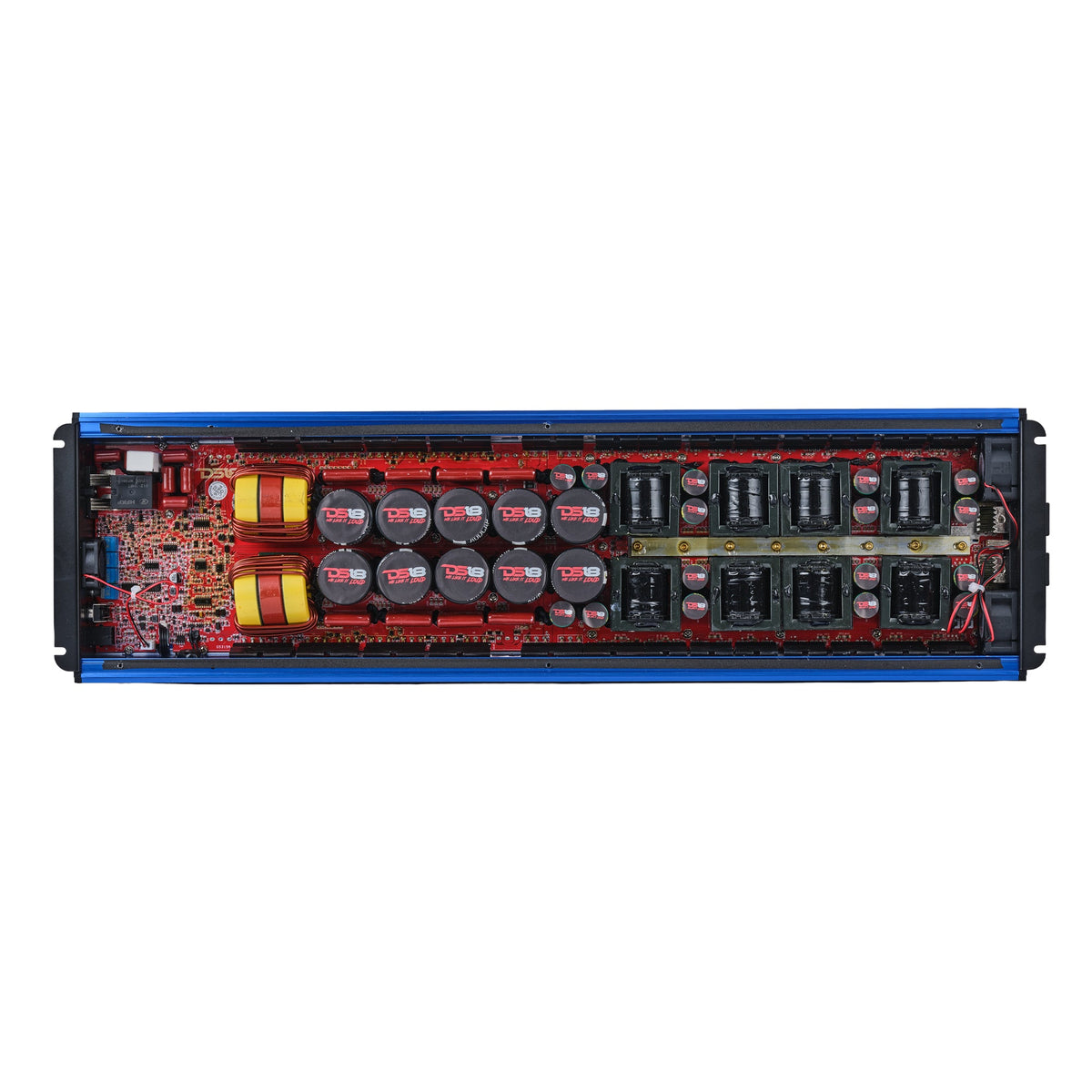 FRP Compact Full-Range Class D 1-Channel Amplifier 12,000 Watts Rms @ 1-Ohm