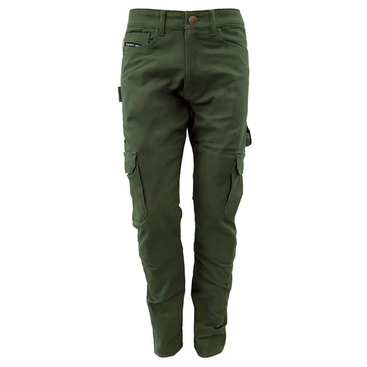 Cargo Pants Straight Fit - Army Green