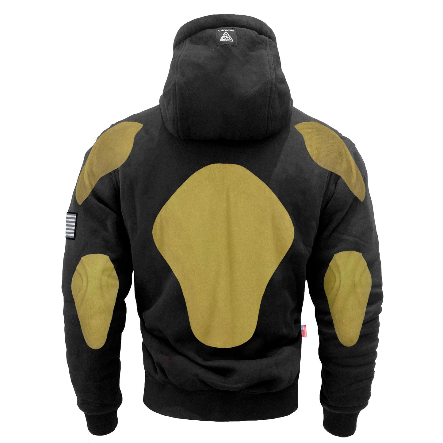 Protective Fleece Unisex Hoodie - Black Matte