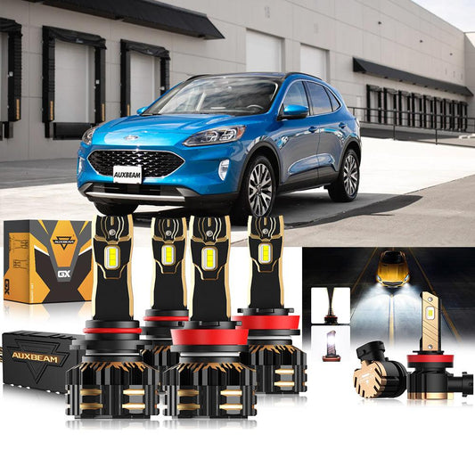 For 2020 Ford Escape 9005 H11 LED Headlight Bulbs Bundle