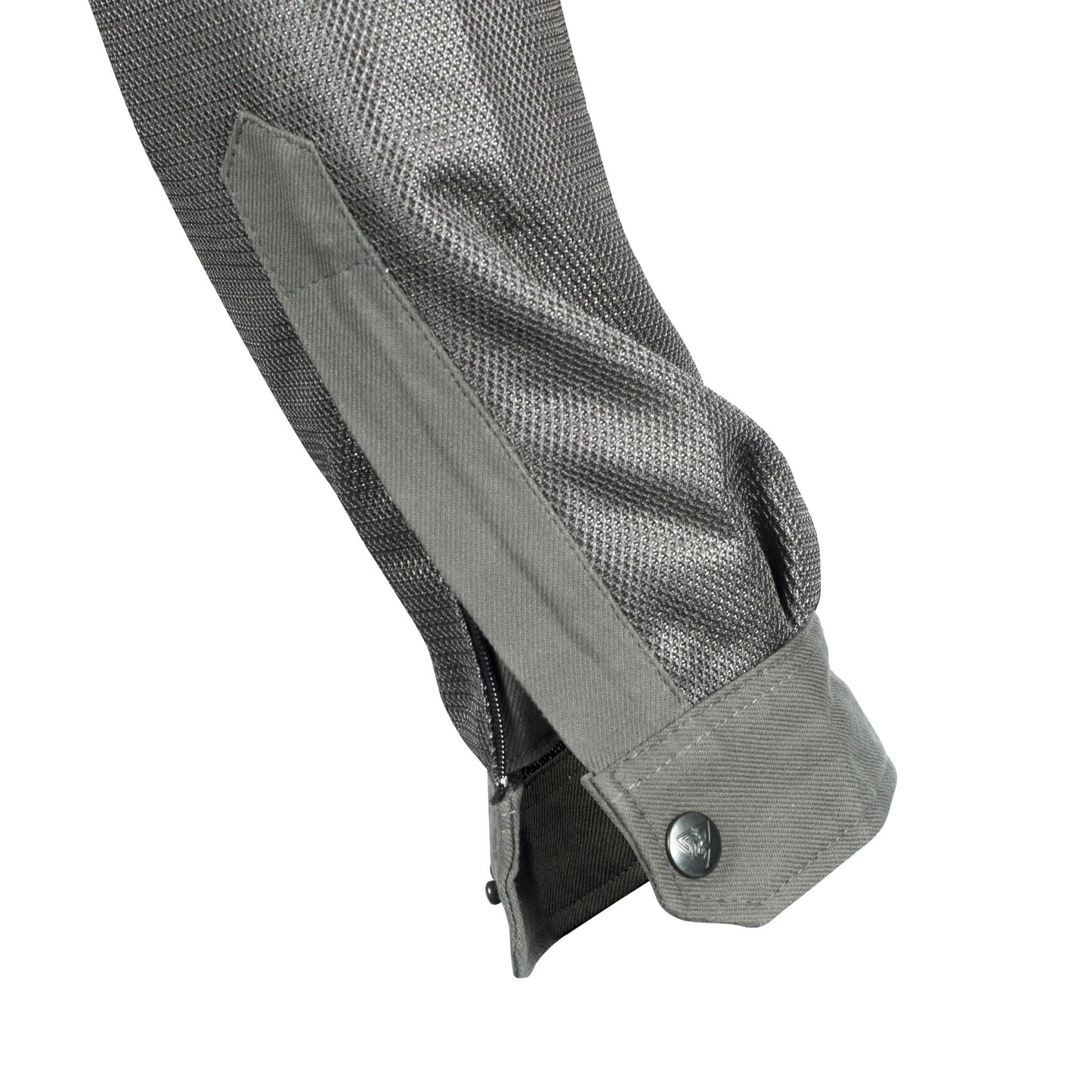 Protective Summer Mesh Shirt - Grey Solid