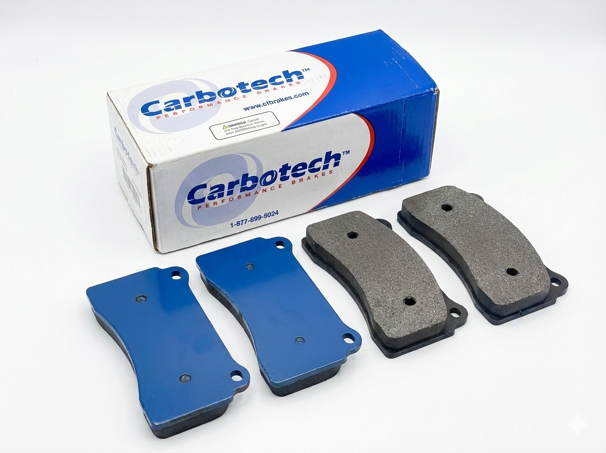 Carbotech Brake Pads for Ford E-550 Econoline Super Duty 2002-2005 Low Dust High Performance Track Autocross Street