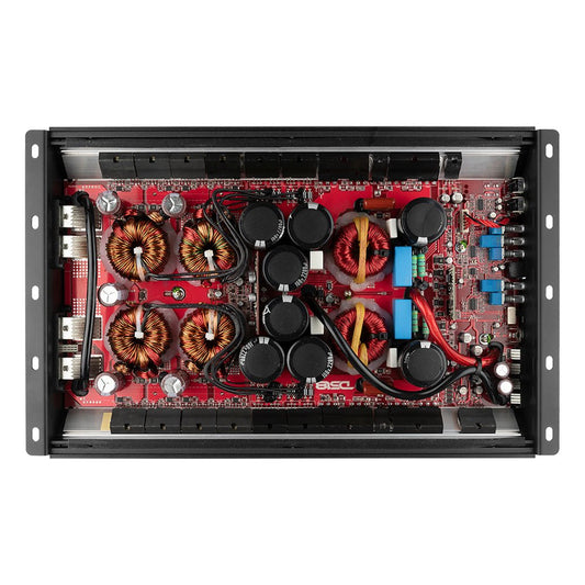 HOOLIGAN KO 1-Channel Amplifier with Voltmeter 5000 Watts Rms @ 1-Ohm Made In Korea