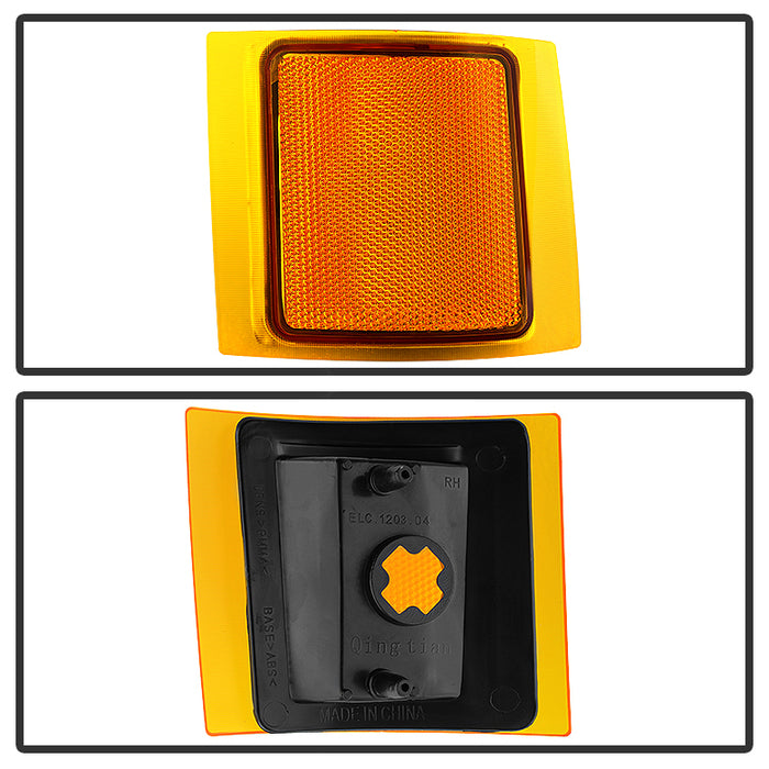SPYDER Xtune Chevy Suburban 94-98 Headlights w/ Corner & Parking Lights 8pcs - OEM HD-JH-CCK94-OE-C-SET 9034428