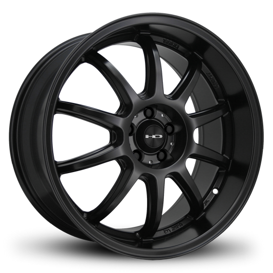 HD Wheels Clutch 20x8.5 +35 5x120mm 74.1mm Satin Black