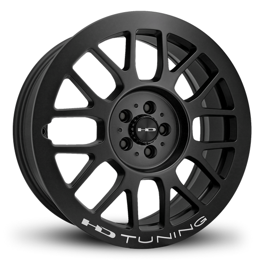 HD Wheels Gear 18x7.5 +20 5x114.3mm 73.1mm Satin Black