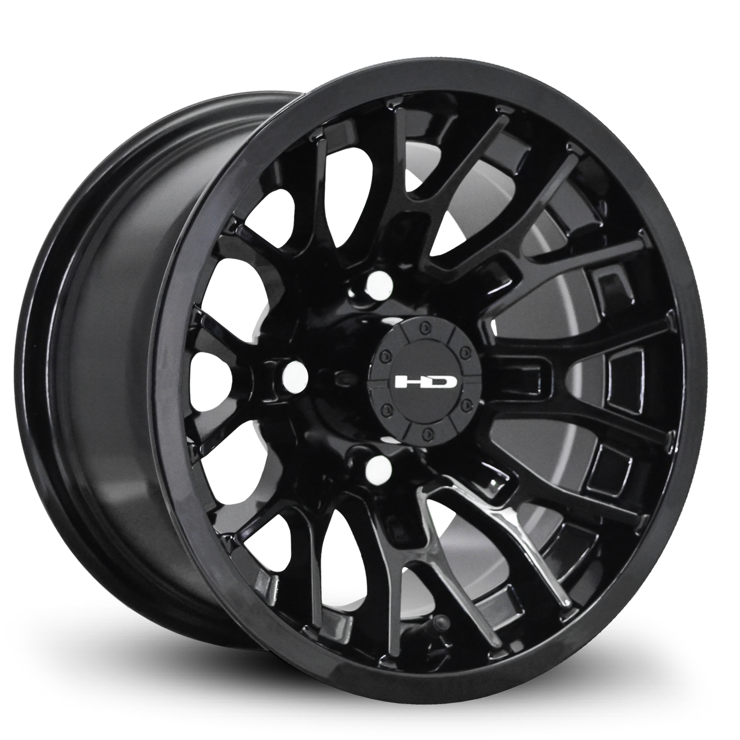 HD Golf RTC 12x7 -14 4x101.6mm 68.2mm Gloss Black
