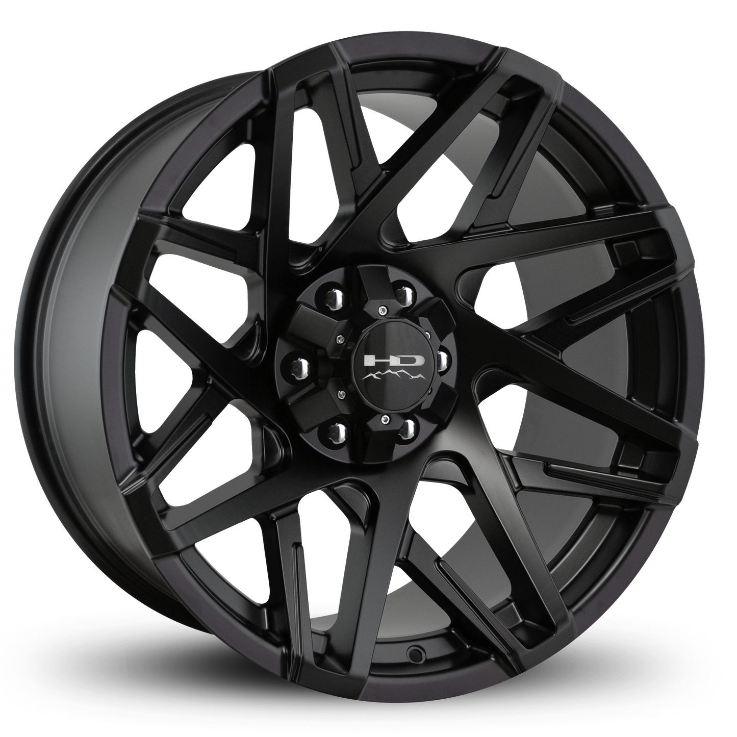 HD Offroad Canyon 20x10 -25 6x135/6x139.7mm 106.2mm Satin Black