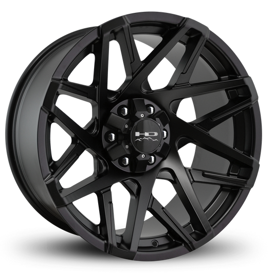 HD Offroad Canyon 20x9 +0 6x135/6x139.7mm 106.2mm Satin Black