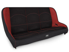 Low Back Rear Bench for Jeep CJ7/YJ; Black