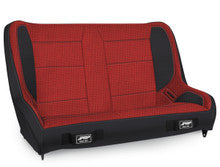 Elite Series Rear Bench for Jeep CJ-7/Wrangler YJ; Black Vinyl