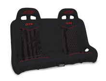 GT4 Quick Release Rear Suspension Bench Seat for Polaris RZR PRO XP4, PRO R4, Turbo R4 - Black