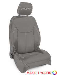 Front Seat Covers for '13–'18 Jeep Wrangler JK, 2 door or 4 door (Pair) - Custom