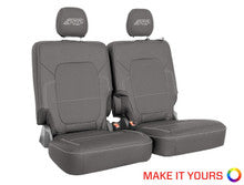 Rear Bench Covers for 2021+ Ford Bronco, 2 Door - Custom