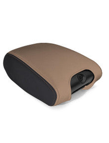 Center Console Cover for '11–'18 Jeep Wrangler JK/JKU - Black with Red Stitching