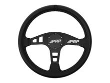 Flat Leather Steering Wheel, Black