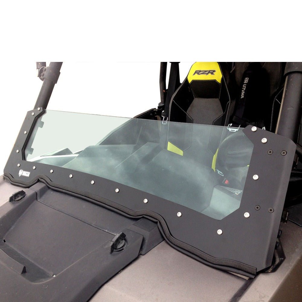 Moto Armor Glass Half Windshield for 2014-18 RZR 900 / XP 1000