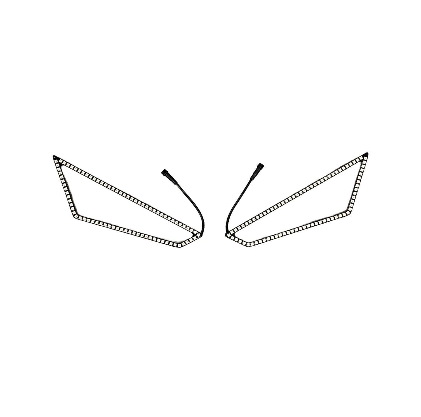 5150 Whips 187 Style Halos w/ Control Harness for Polaris RZR Pro XP / RZR Pro R