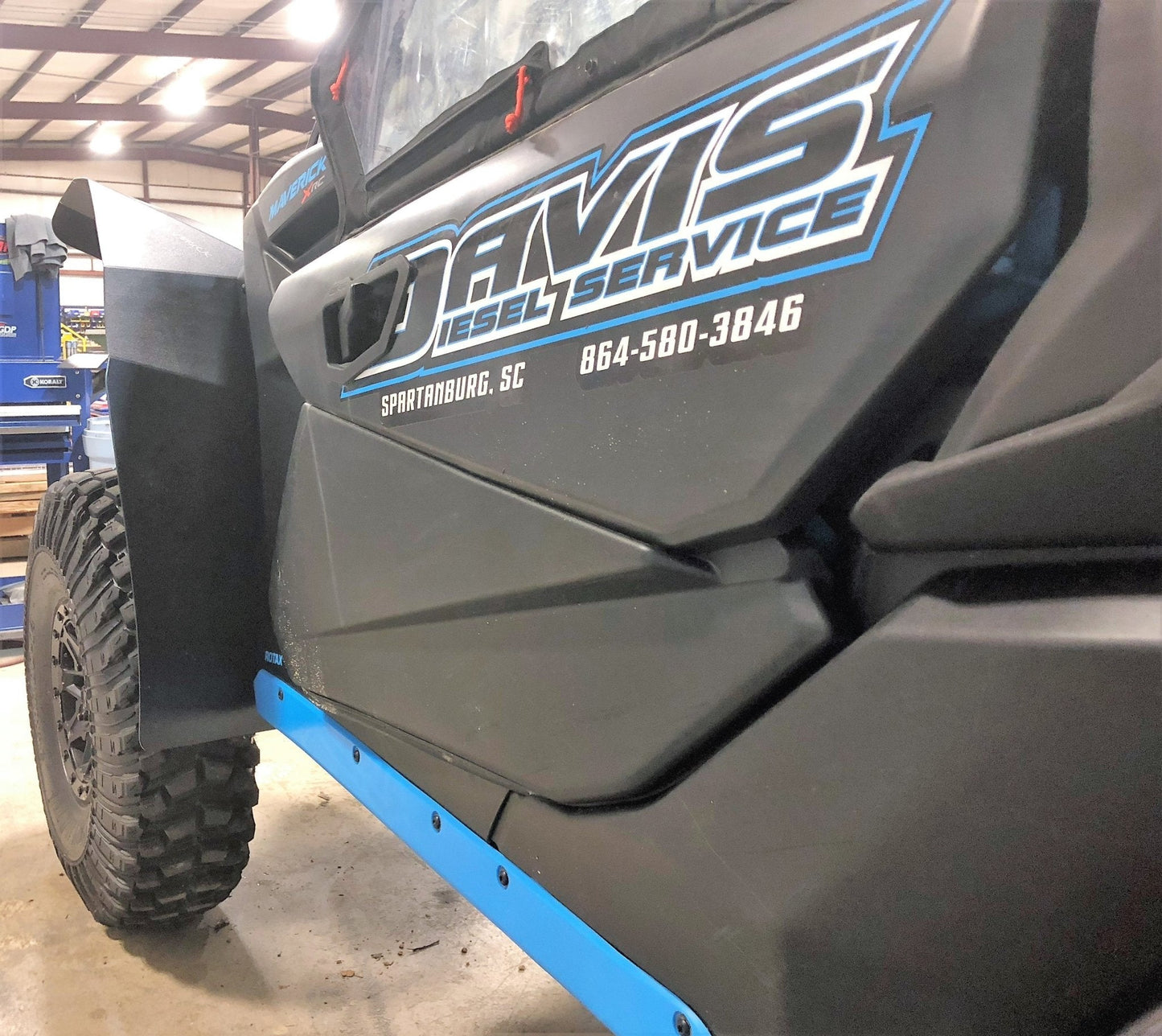 Trail Armor Super Wide Mud Flap Fender Flares for 2017+ Can-Am Maverick X3