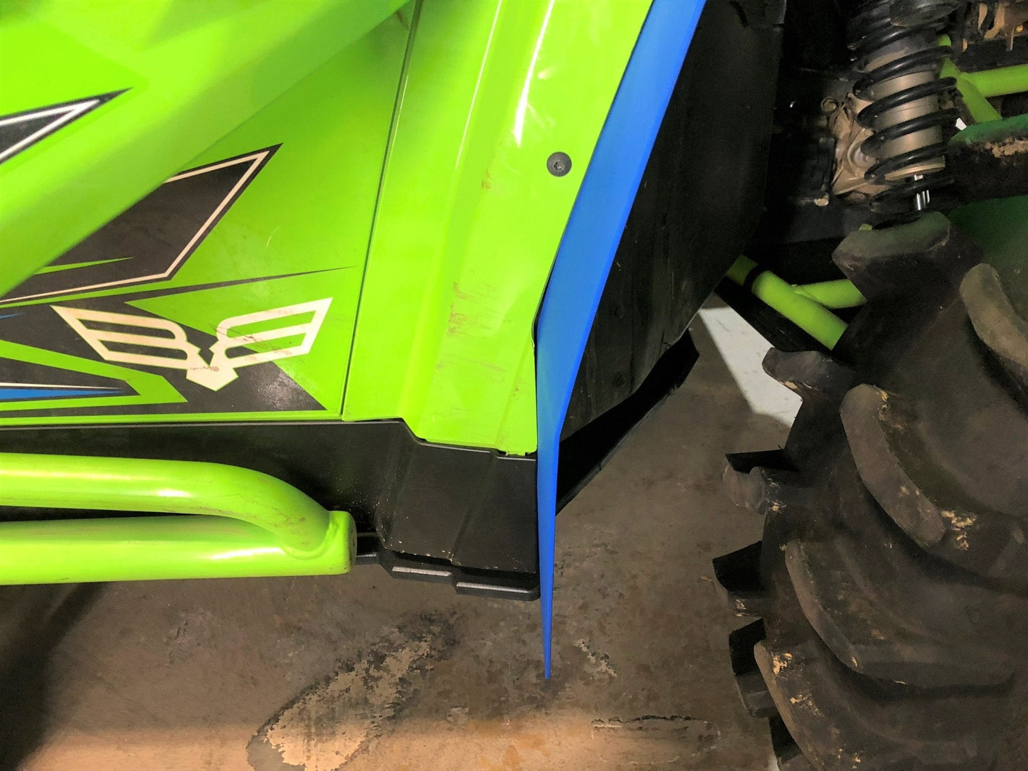 Trail Armor Mud Flap Fender Extensions for 2018-21 Textron Wildcat XX / Tracker XTR 1000