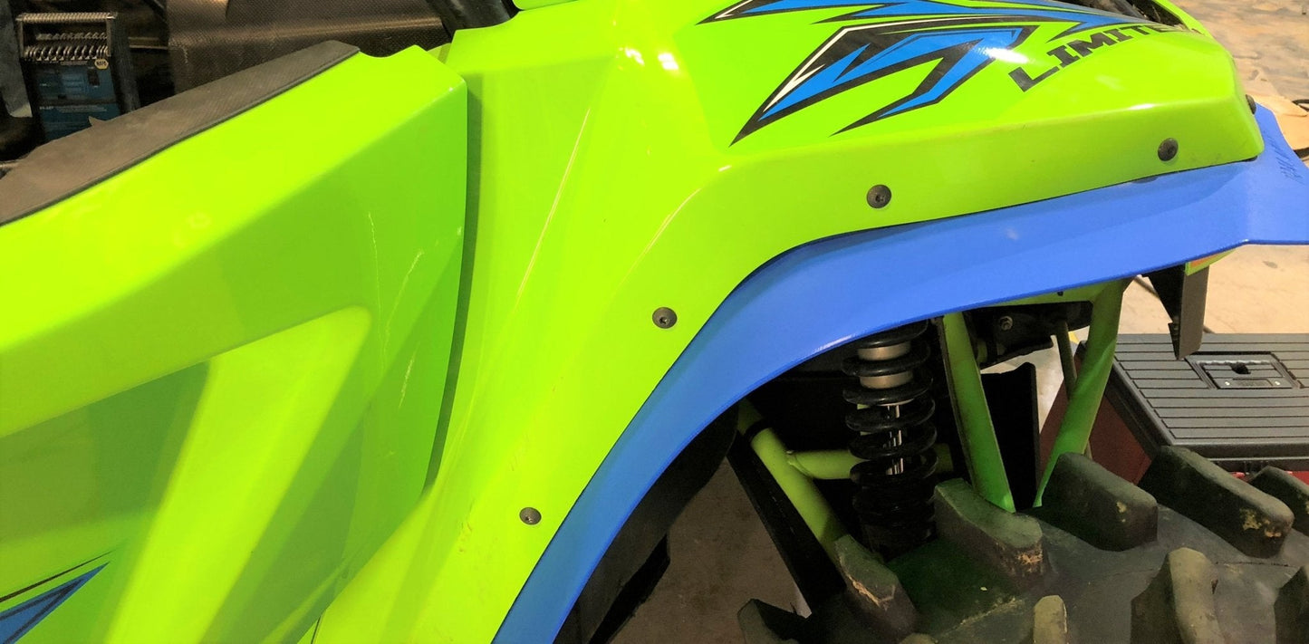 Trail Armor Mud Flap Fender Extensions for 2018-21 Textron Wildcat XX / Tracker XTR 1000