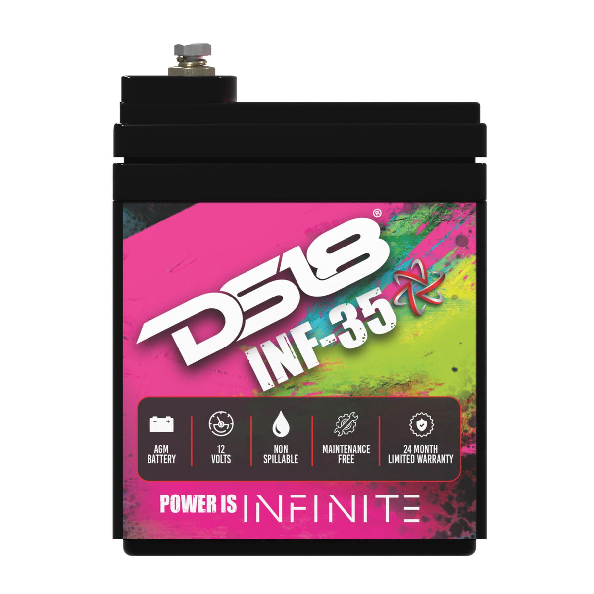 INFINITE 35 AH AGM Power Cell 12 Volt Battery