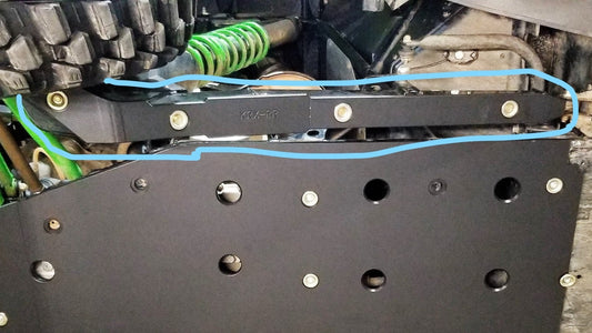 Trail Armor iMpact Trailing Arm Guards for 2020+ Kawasaki KRX 1000