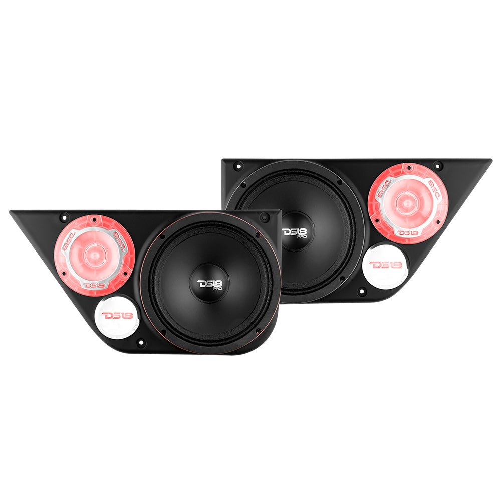 Jeep JKU 6.5" Back Door Panels