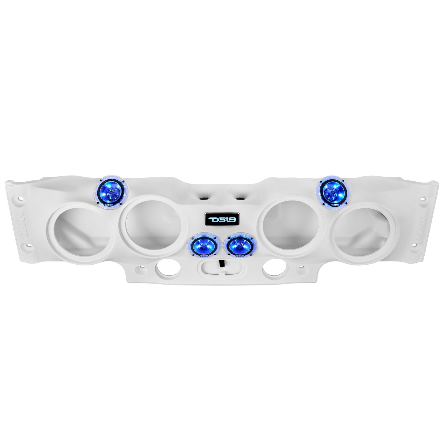 Jeep JK/JKU Overhead Sound Bar System Fits 4 X 8" Speakers (Not included) 4 X Tweeters PRO-TW4L and 2 X Drivers PRO-DRNSC1.5 and Harness Included- White