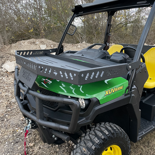 John Deere Gator Quick Release Front Hood Basket