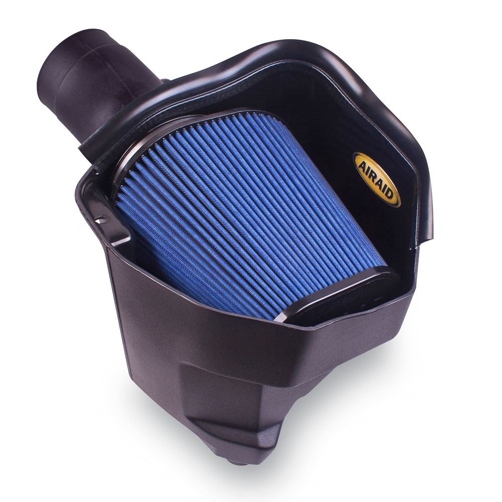 Airaid 11-14 Dodge Charger/Challenger MXP Intake System w/ Tube (Dry / Blue Media) 353-317