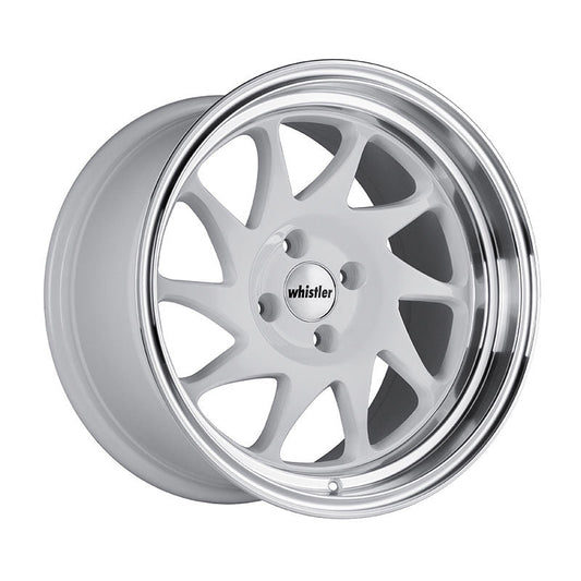 KR7 White/Machined Lip