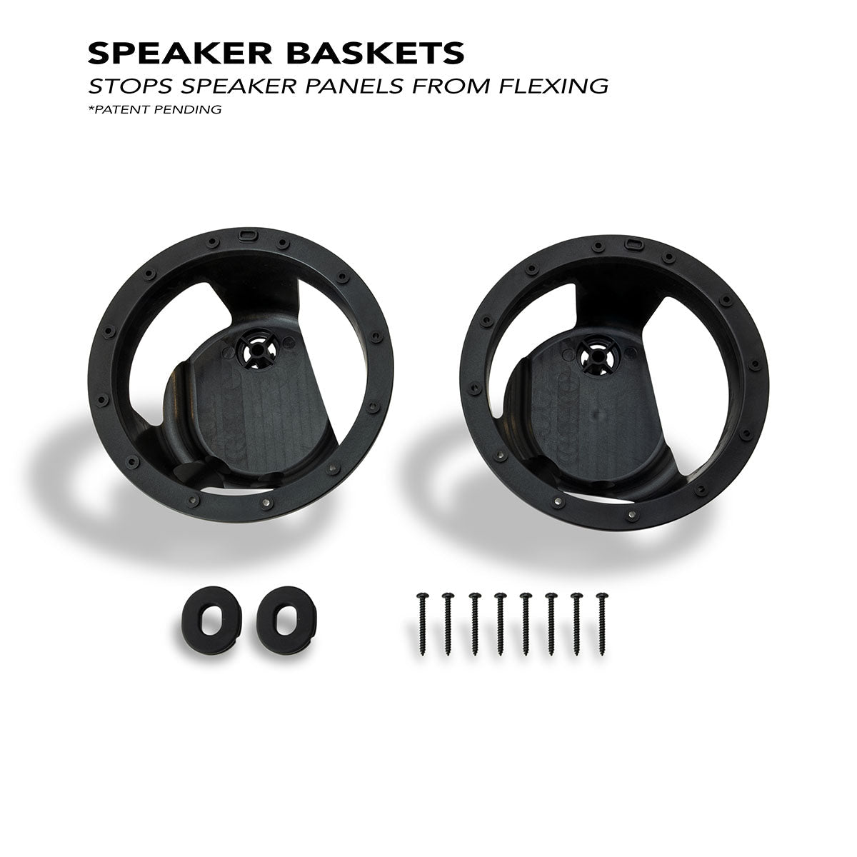 2024 Can-Am® Maverick R Front-Dash 6.5" Speaker-Panels