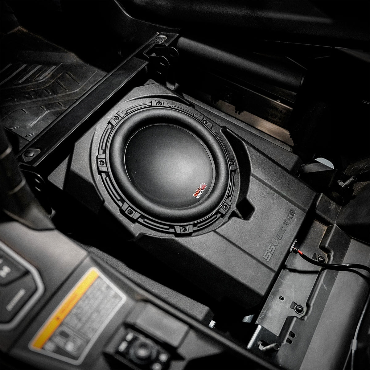2024 Can-Am® Maverick R, Phase-4 A-Spec 800watt 5-Speaker System