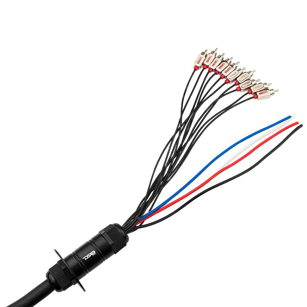 Snake, Medusa 10 Channel RCA and 4 x 12GA OFC Power Wire 50 Feet