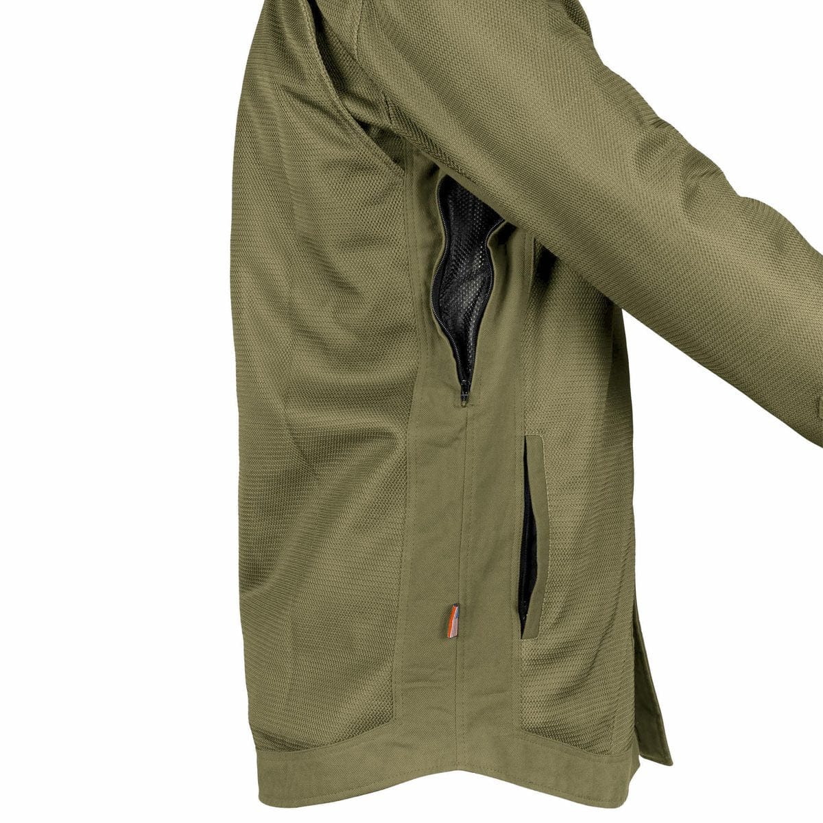 Protective Summer Mesh Shirt - Army Green Solid
