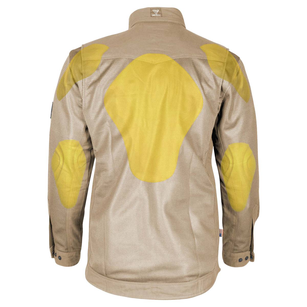Protective Summer Mesh Shirt - Khaki Solid