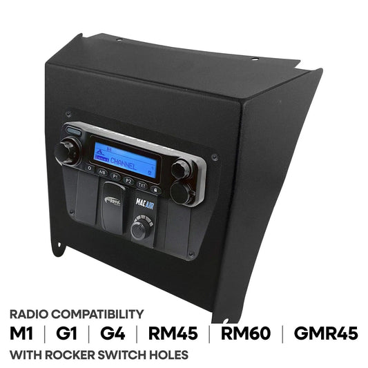 Kawasaki KRX Multi-Mount Kit for Rugged Mobile Radios and Intercom - Icom F5021