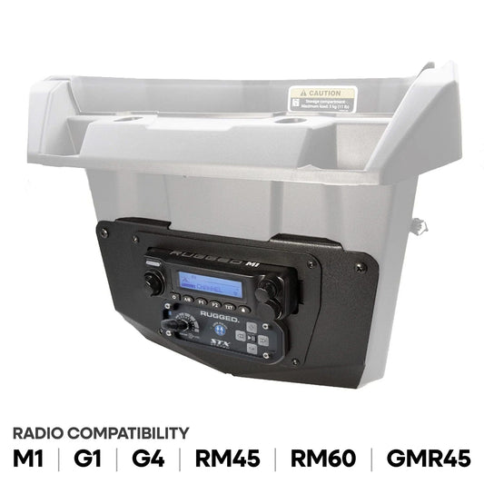 Commander and Maverick - Glove Box Multi-Mount Kit for Rugged UTV Radios and Intercoms - Rugged RDM