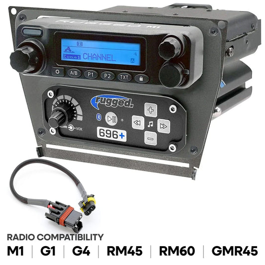 Polaris RZR PRO XP RZR Turbo R and RZR PRO R Dash Mount Radio and Intercom - Rugged GMR25