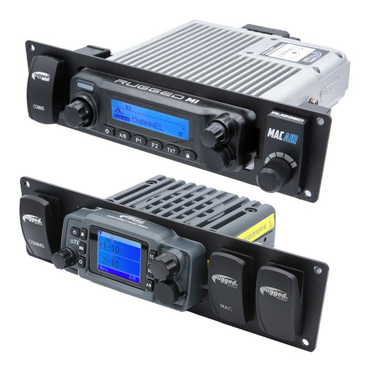 Wolverine RMAX Mount for Mobile Radio and Rocker Switches - M1 / G1 / G4 / RM60 / GMR45