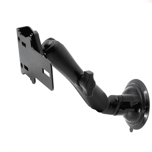 Mount for Handheld Radios - Suction Cup Mount / Radio and Hand Mic