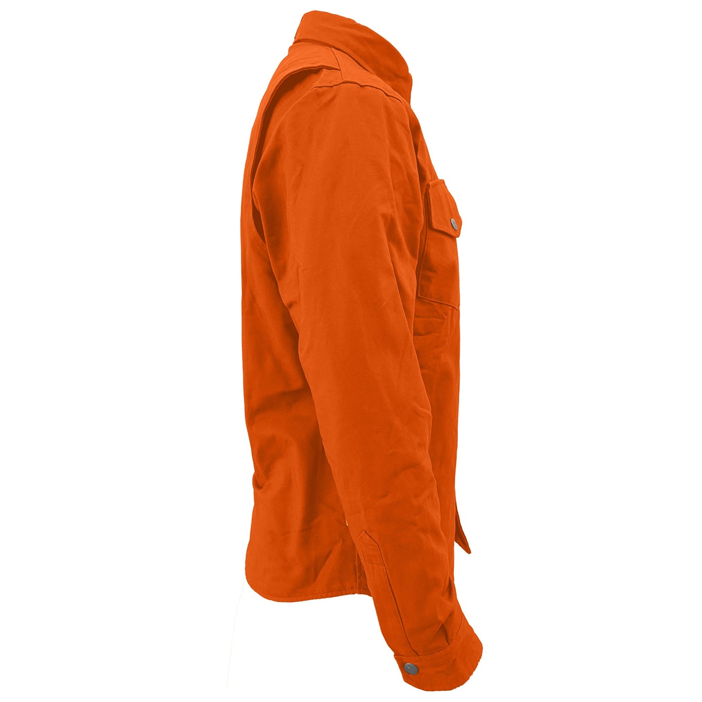Protective Canvas Jacket for Men - Orange