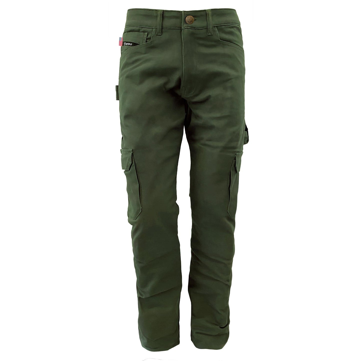 Cargo Pants Relaxed Fit - Army Green